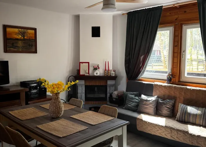 Дом отдыха Na Zboczu - Rodzinny W Lesie Na Mazurach Z Basenem I Sauna